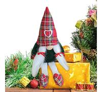 gifyym Gnome Decorations,Old Man Figurine Collectible - Christmas Faceless Rudolph | for Apartment Living Room Bedroom Study Family Gathering Themed Events Parties