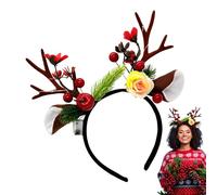 gifyym Headband - Beauty Fascinator that Lights Up, Headbands with Animal Ears - for Performance Role Play Accessory for Photos Meetings Ceremonies Party Wedding Birthday