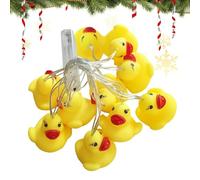 gifyym LED String Lights, Decorative Waterproof Fairy Garland Lighting | Cute Bright Duck Lighting Decoration for Outdoors, Home, Garden, Balcony, Camping, Terrace
