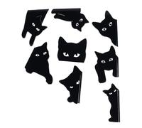 gifyym Magnetic Bookmarks, 8 Pieces, Funny Clip Set, Cute Set for Books, for School, Library, Home, Children, Adults, Students and