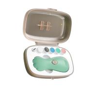 gifyym Nail Grinder for Pets for - Safe Care of Claws and Beak Without Stress | Silent Electric Nail Clippers with 6 Replacement Heads | for Conure Pappag Parakeets