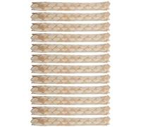 gifyym Parrot Chew Toys - Chew Sticks for 12 Pieces for Sharpening Beak | Natural Wood Hollow Tube for Small E, Foraging in Ga