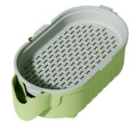 gifyym Planter for cat grass, Bukezudang cat grass planter box, hydroponic cat grass growing kit, hollowed container with earthless watering for novel pet snacks