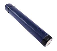 gifyym Poster Tube 24 Inches - Protect Your Artwork Documents | Extendable Blueprint Holder With Adjustable Shoulder Strap | For Posters Floor Plans Maps Drawings Tracing Paper Portable Storage, Dark