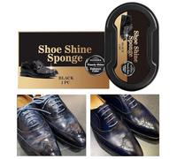 gifyym Shine Sponge for Shoes | Crack Prevention Quick Buffing | Instant Shine Sponge for Boots - for Women Men Adults Students Elderly Housewife Home Dorm Apartment Travel