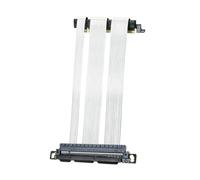GIGA-MEGA PCIe 5.0 X16 Riser Cable Double Reverse GPU Extension Cable GEN5 for ITX A4 Case RTX5090 (19cm)