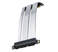 GIGA-MEGA PCIe 5.0 X16 Riser Cable Double Reverse GPU Extension Cable GEN5 for ITX A4 Case RTX5090 (20cm)