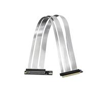 GIGA-MEGA PCIe 5.0 X16 Riser Cable GPU Extension Cable GEN5 Vertical Mount for Next RTX5090, GEN5 SSD Riser Card (40cm)