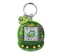 Giga Pets NEW Floppy Frog Virtual Animal Pet Toy, Glossy Green Translucent Housing Shell, New Games, Animations, Sound Effects, & Low Battery Warning, Upgraded Nostalgic 90s Toy, 3D Pet Live in Motion