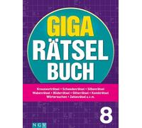 Giga-Rätselbuch 8: Rätselspaß XXL | Der perfekte Rätselmix im Großformat