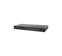 Giga Switch 24X RJ45 + 2X Sfp Web Smart Vlan Qos Rack 560917