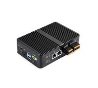 Gigabit/2.5G Dual Ethernet Industrial Computer Based On CM5 NOT Included,Supports 4K Display Output,4/5G Module,Suitable For All CM5 Variants,Dual Ethernet Ports,Onboard 2xRS485,2xRS232 interfaces