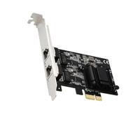 Gigabit Ethernet Card PCIE To RJ45 Desktop RTL8125B Networking Card 10/100/1000/25000Mbps Gigabit Ethernet For PC