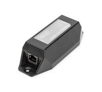 Gigabit Ethernet PoE+ Extender, 802.3at 1-port, Power Pins:3/6(+), 1/2(-), 22W
