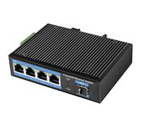 Gigabit Ethernet Switch, 4-Port 1000 Mbps + 1 port SFP