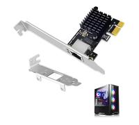 Gigabit PCI Express Network Card, PCIe Adapter 10/100/1000Mbps Ethernet LAN Card with RJ45 Port Low Profile Network Adapter for Windows 11/10/XP/8/7 Mac OS Linux for Desktop or Server