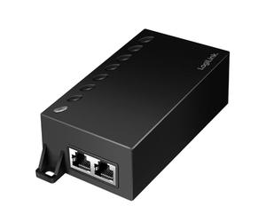 Gigabit PoE++ Injector 60 W, simultaneous transmission of power and data via ONE network cable