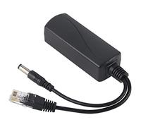 Gigabit POE Splitter,48V to 12V POE Connectors Adapter Cable Splitter Injector AP Power Supply Isolated Type