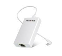 Gigabit PoE to USB C Converter for Smart Phone/Tablet, USB-C to Ethernet Adapter with 22W Charging, Power & Data 2-in-1 RJ45 Port to Type-C Adapter, 10/100/1000Mbps High Speed Plug & Play,PT-PTC-G-AT