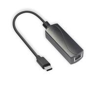 Gigabit Power Over Ethernet to USB C Converter Power Over Ethernet to Type C Driver 5V Output 10/100 / 1000Mbps Adapter Mobile Device Broadband Smartphone Adapter