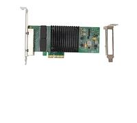 Gigabit Server Adapter, VLAN Filtering Power Management PCIe Network Card Copper RJ45 for Server