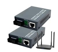 Gigabit Single Mode Converter - Gigabit Fast Ethernet Speed Single Mode Converter,LC Transceiver Module, Auto Sensing Gigabit Fiber Media Converter for Efficient Network Integration