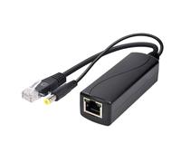 Gigabit Splitter DC5.5x2.1mm Interfaces 30W For Networking Devices And Office Use Efficiency Energy Conversion Gigabit Ethernet