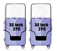 GigabitBest luggage cover, 40mm black edge heavy duty, 30” suitcase cover, Luggage Cover 2 Piece