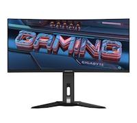 GIGABYTE MO34WQC 34" OLED WQHD Curved Gaming Monitor - 3440 x 1440, 175Hz, 0.03ms, KVM, 250 cd/m², FreeSync Premium Pro, DisplayHDR True Black 400, HDMI 2.1, Displayport 1.4