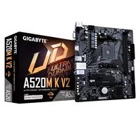 Gigabyte A520M K V2 AMD AM4 DDR4 Micro-ATX Motherboard AMD Ryzen 5000 Series