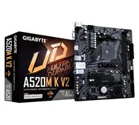 Gigabyte A520M K V2 Motherboard AMD A520 AM4 MATX DDR4 Black Rev 1.0