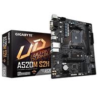 Gigabyte A520M S2H Motherboard Supports AMD Ryzen 5000 Series AM4 CPUs, 4+3 ...