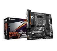 GIGABYTE B550M AORUS ELITE AX Motherboard - AMD Ryzen 5000 CPUs, 5+3 Phases VRM, up to 4733MHz DDR4, 1xPCIe 4.0 + 1xPCIe 3.0 M.2, Wi-Fi 6E, 1GbE LAN, USB 3.2 Gen 1