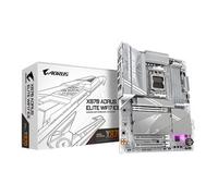 GIGABYTE X870 AORUS ELITE WIFI7 ICE Motherboard - Supports AMD Ryzen 9000 CPUs, 16+2+2 Phases Digital VRM, up to 8200MHz DDR5 (OC), 3xPCIe 5.0 + 1xPCIe 4.0, Wi-Fi 7, 2.5GbE LAN, USB 4