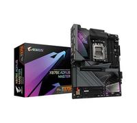 GIGABYTE X870E AORUS MASTER Motherboard - Supports AMD Ryzen 9000 CPUs, 16+2+2 Phases Digital VRM, up to 8600MHz DDR5 (OC), 3xPCIe 5.0 + 1xPCIe 4.0, Wi-Fi 7, 5GbE LAN, USB 4