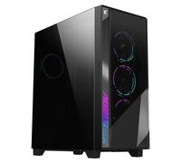 Gigabyte AORUS C500 GLASS Mid Tower Gaming Case - Black