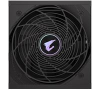 GIGABYTE AORUS ELITE P1000W ICE Power Supply Unit - PCIe 5.0, 80 PLUS Platinum, Fully modular design, 120mm Fan, ATX 3.0 compatible, UK Plug