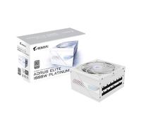 GIGABYTE AORUS ELITE P1000W ICE Power Supply Unit - PCIe 5.0, 80 PLUS Platinum, Fully modular design, 120mm Fan, ATX 3.0 compatible, EU Plug