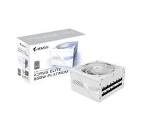 Gigabyte AORUS ELITE P850W 80 Plus Platinum Fully Modular PCIe 5.0 ICE Power Supply Unit, ATX 3.0, 12VHPWR GPU Connector, Flat Cables, 10 Year Warranty