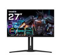 GIGABYTE AORUS FO27Q3 27” OLED Gaming Monitor - 2560 x 1440(QHD), 360Hz, 0.03ms, KVM, 250 cd/m2, FreeSync Premium Pro, DisplayHDR True Black 400, HDMI 2.1