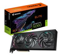 Gigabyte AORUS GeForce RTX 5060 ELITE 8G Graphics Card - 8GB GDDR7, 128bit, PCI-E 5.0, 2722 MHz Core Clock, 3 x DisplayPort, 1 x HDMI, GV-N5060AORUS E-8GD