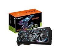 GIGABYTE AORUS GeForce RTX 5080 Master 16G Graphics Card, WINDFORCE Cooling System, 16GB 256-bit GDDR7, GV-N5080AORUS M-16GD Video Card