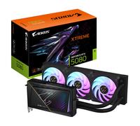 GIGABYTE AORUS GeForce RTX 5080 XTREME WATERFORCE 16G Graphics Card - 16GB GDDR7, 256bit, PCI-E 5.0, 2805MHz Core Clock, 3 x DP 2.1a, 1 x HDMI 2.1b, NVIDIA DLSS 4, GV-N5080AORUSX W-16GD