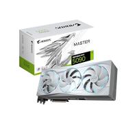 GIGABYTE AORUS GeForce RTX 5090 Master ICE 32G Graphics Card, WINDFORCE Cooling System, 32GB 512-bit GDDR7, GV-N5090AORUSM ICE-32GD Video Card