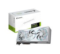 GIGABYTE AORUS GeForce RTX 5090 Stealth ICE 32G Graphics Card, 32GB 512-bit GDDR7, PCIe 5.0, WINDFORCE Cooling System, Versatile VGA Holder, GV-N5090AORUSST ICE-32GDVideo Card