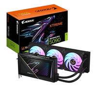 GIGABYTE AORUS GeForce RTX 5090 XTREME WATERFORCE 32G Graphics Card - 32GB GDDR7, 512bit, PCI-E 5.0, 2655MHz Core Clock, 3 x DP 2.1a, 1 x HDMI 2.1b, NVIDIA DLSS 4, GV-N5090AORUSX W-32GD