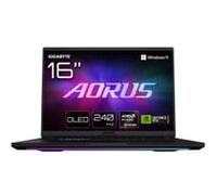 Gigabyte AORUS MASTER 16 Gaming Laptop - 16.0“, 240Hz OLED, AMD Razen 9 9955X3D, NVIDIA RTX 5090 GPU, 32GB DDR5 5600MHz, 1 x Gen4 1TB SDD, Win 11 Home, 2 Year Warranty, AORUS MASTER 16 6ZJM6UKE64SH