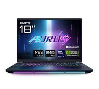 Gigabyte AORUS MASTER 18 BZH Gaming Laptop - 18.0“, 240Hz WQXGA, Intel Core 275HX, RTX 5090 GPU, 64GB DDR5 5600MHz, 2 x Gen4 1TB SDD, Windows 11 Pro, 2 Year Warranty, AORUS MASTER 18 BZHC6UKD45SP