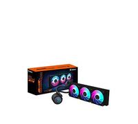 GIGABYTE AORUS WATERFORCE II 360 AIO Liquid CPU Cooler - 3x120mm ARGB Fans, slide-in interlocking mechanism, DAISY-CHAIN, Intel LGA 1851 and AMD AM5 Compatible