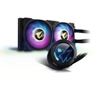 GIGABYTE AORUS WATERFORCE X 240 computer cooling system Processor All-in-one liquid cooler 12 cm Black